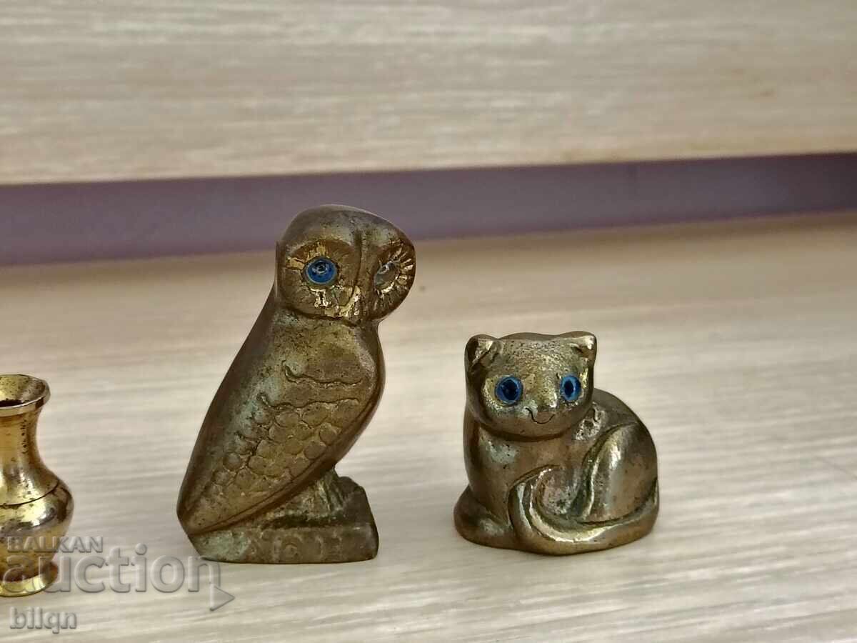 Колекционерски Лот Стари Бронзови Фигурки- Животни - 5 Колекционерски Лот Стари Бронзови Фигурки- Животни - 5