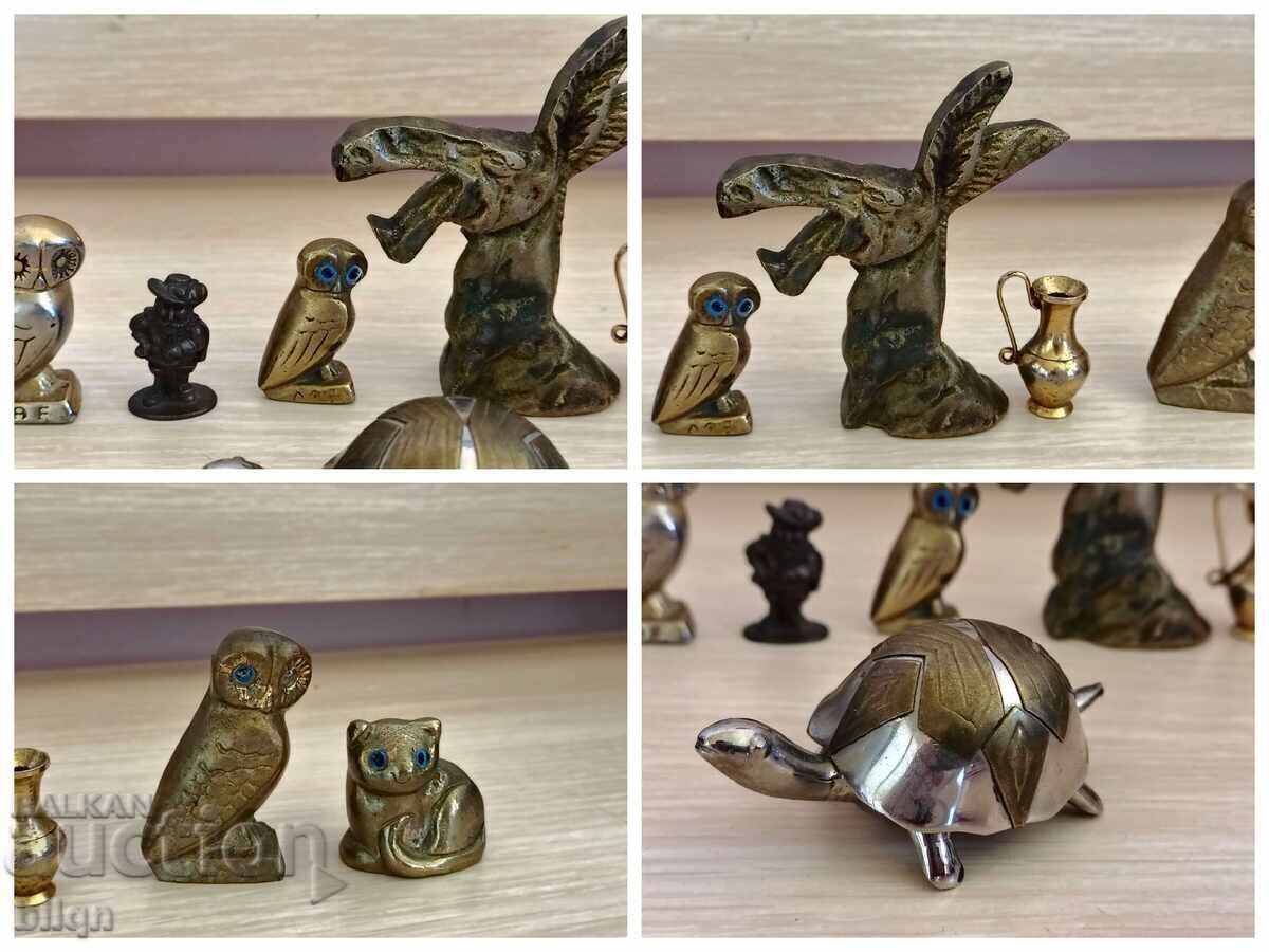 Колекционерски Лот Стари Бронзови Фигурки- Животни - 6 Колекционерски Лот Стари Бронзови Фигурки- Животни - 6