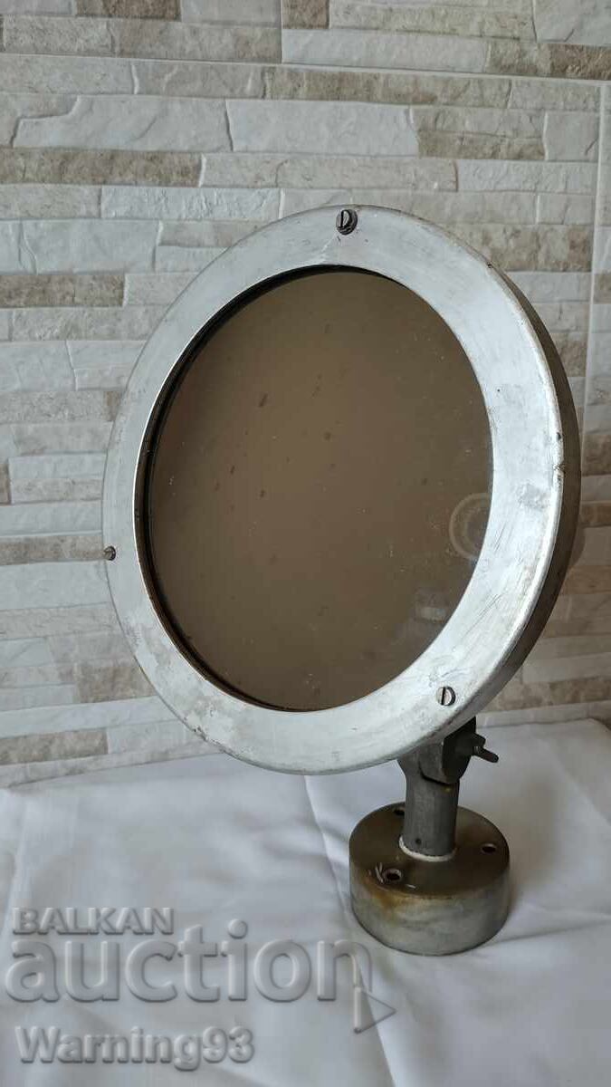 Old industrial aluminum spotlight - Antique - 5