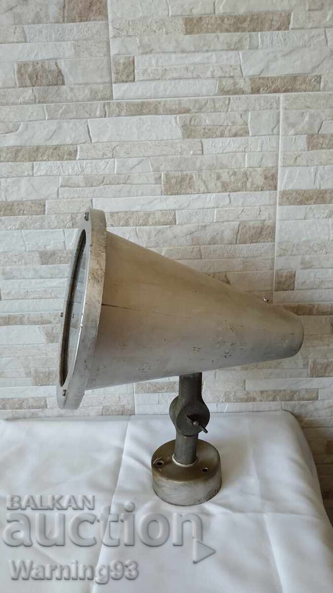 Old industrial aluminum spotlight - Antique - 7