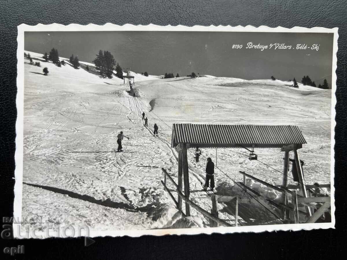 Стара Картичка - Швейцария - Бретайе