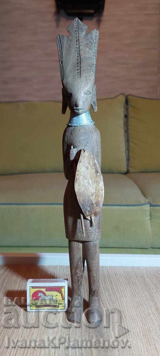 Wood Carving Solid Wood for Connoisseurs 36cm - 7