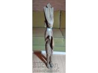 Sculptură din lemn masiv pentru cunoscători 36cm