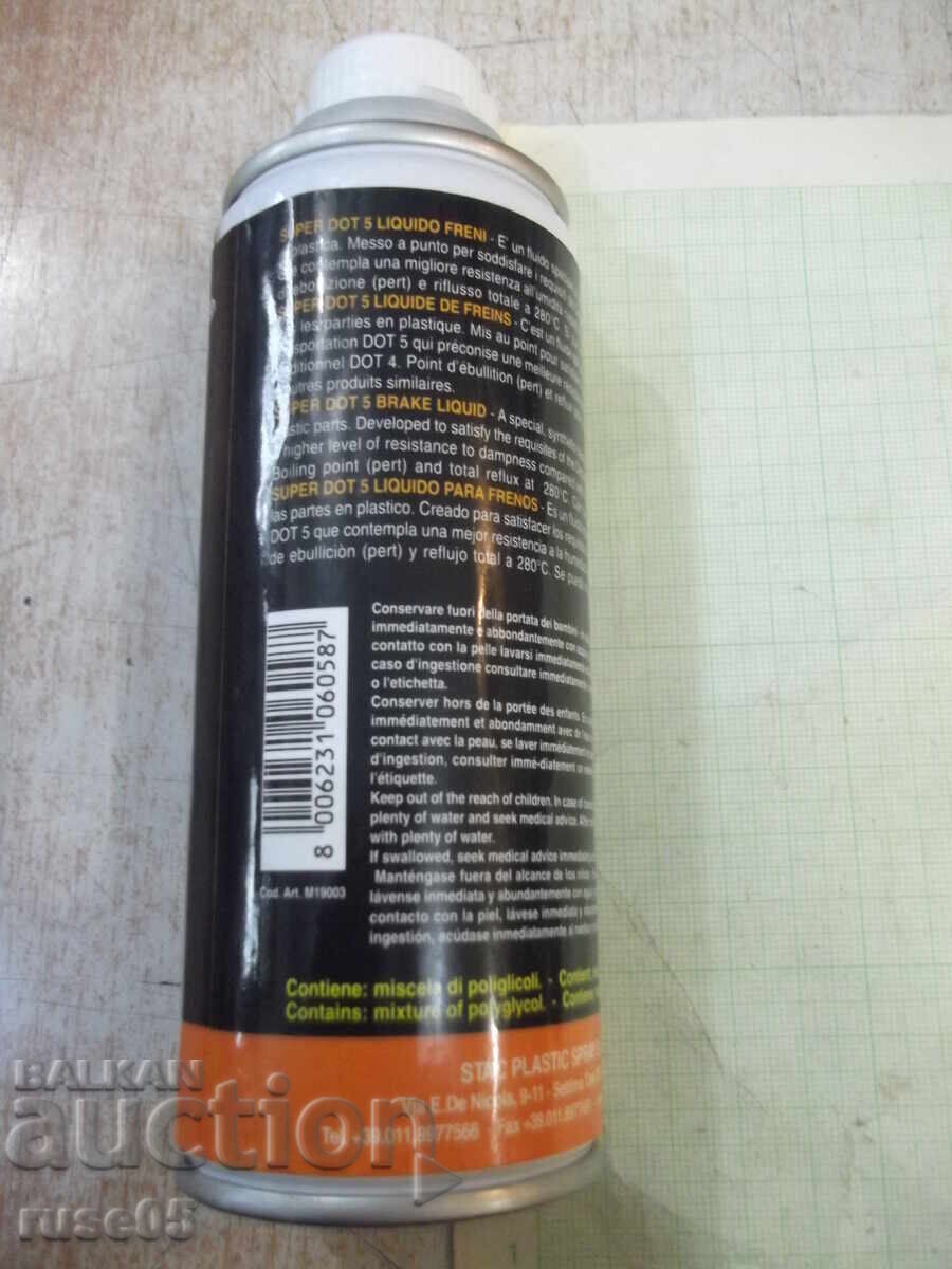 "Stac Plastic Spray Super Dot 5" spray for hydraulic brakes - 5 "Stac Plastic Spray Super Dot 5" spray for hydraulic brakes - 5