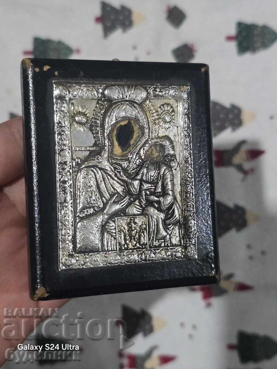 Silver or silver-plated small icon, dimensions in the photos. BZC with price 6.99 BGN | € 3.57 Silver or silver-plated small icon, dimensions in the photos. BZC with price 6.99 BGN | € 3.57