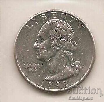 1I4 US Dollar 1998 D* with price 0.70 BGN | € 0.36 1I4 US Dollar 1998 D* with price 0.70 BGN | € 0.36