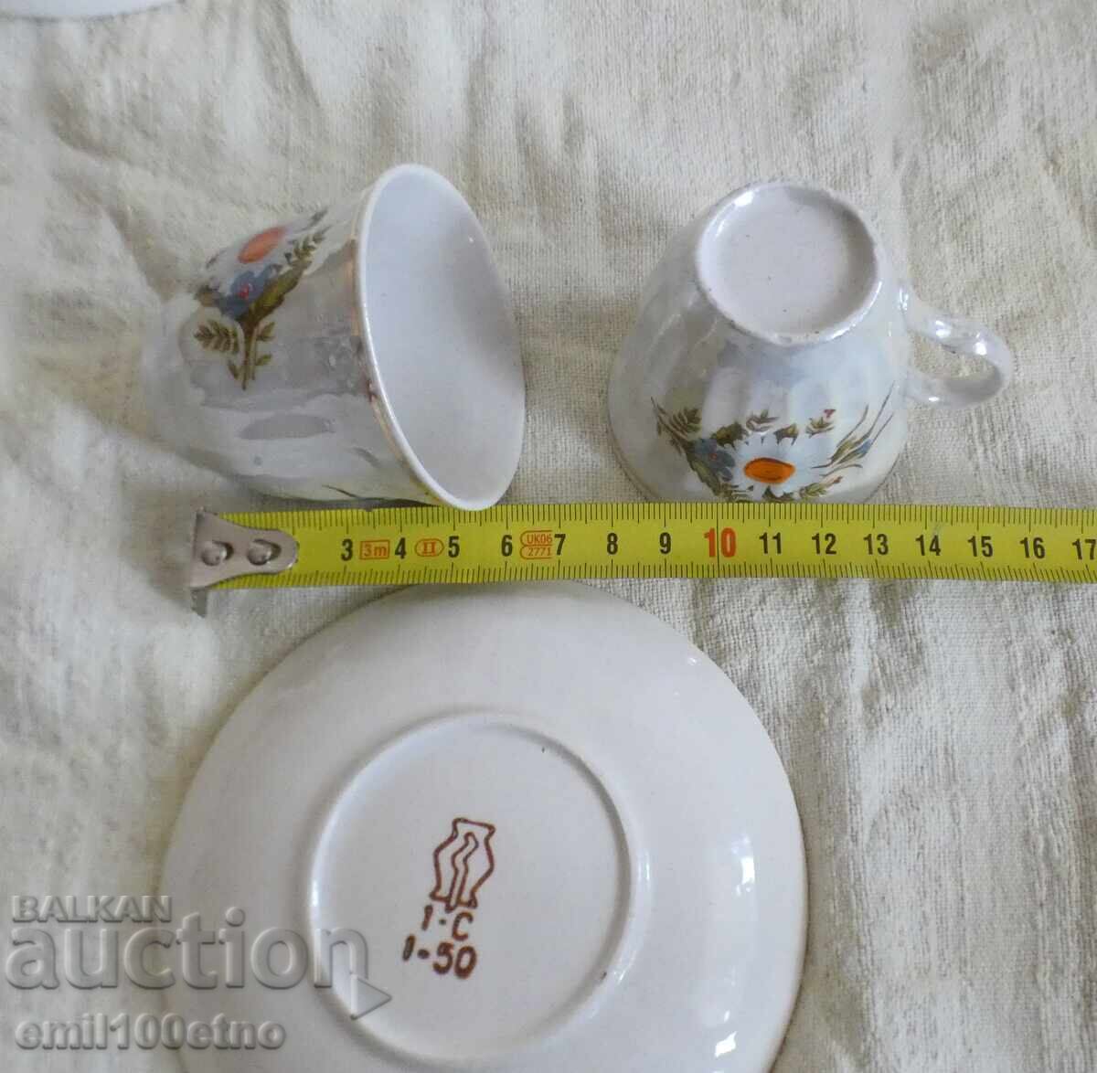 Σερβίς καφέ παλιό πορσελάνινο Ερεβάν ΕΣΣΔ - 6 Σερβίς καφέ παλιό πορσελάνινο Ερεβάν ΕΣΣΔ - 6