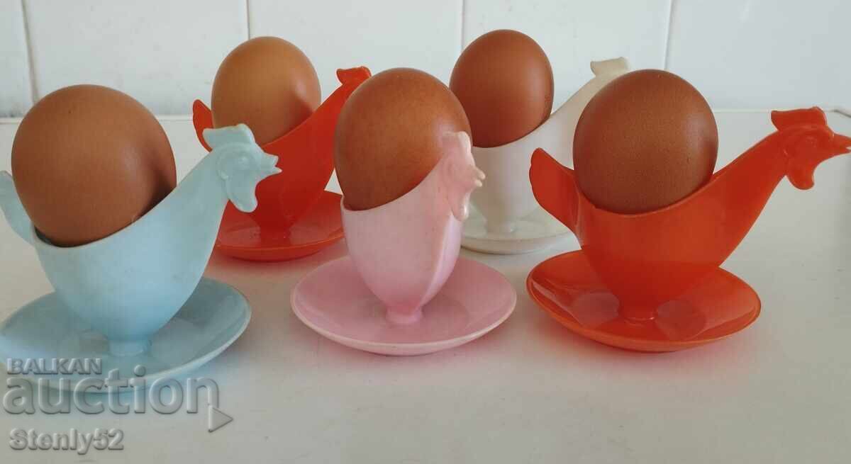5 pcs. Plastic Egg Holders