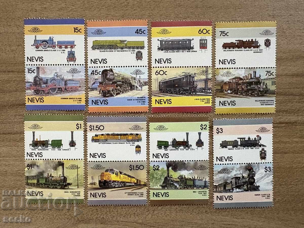 Невис - Локомотиви (1986) MNH Невис - Локомотиви (1986) MNH