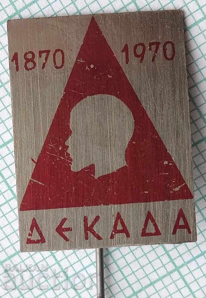 18758 Badges - Decade 1870-1970