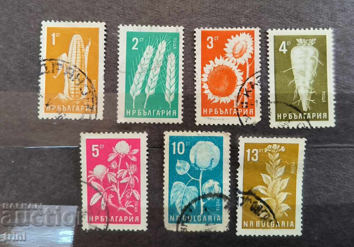 Βουλγαρία 1965 Γεωργικά φυτά Βουλγαρία 1965 Γεωργικά φυτά