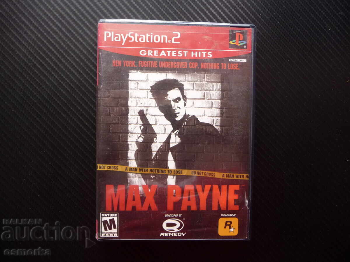 Max Payne PlayStation 2 game Greatest Hits action gamers condition Max Payne PlayStation 2 game Greatest Hits action gamers condition