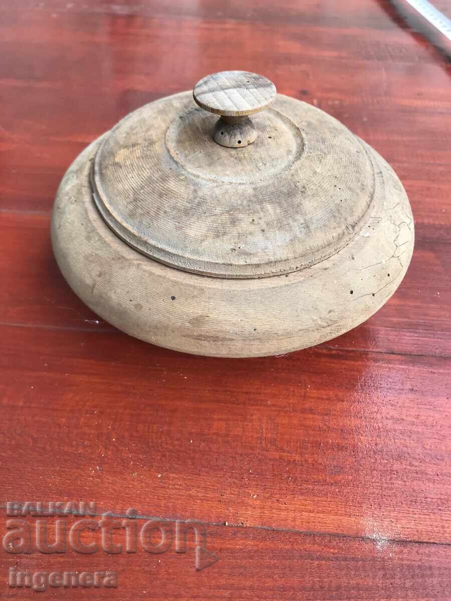 Candy box jar wood old box Candy box jar wood old box