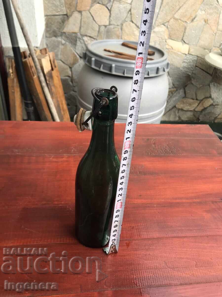 Delivery of Antique Colored Glass Bottle Delivery of Antique Colored Glass Bottle