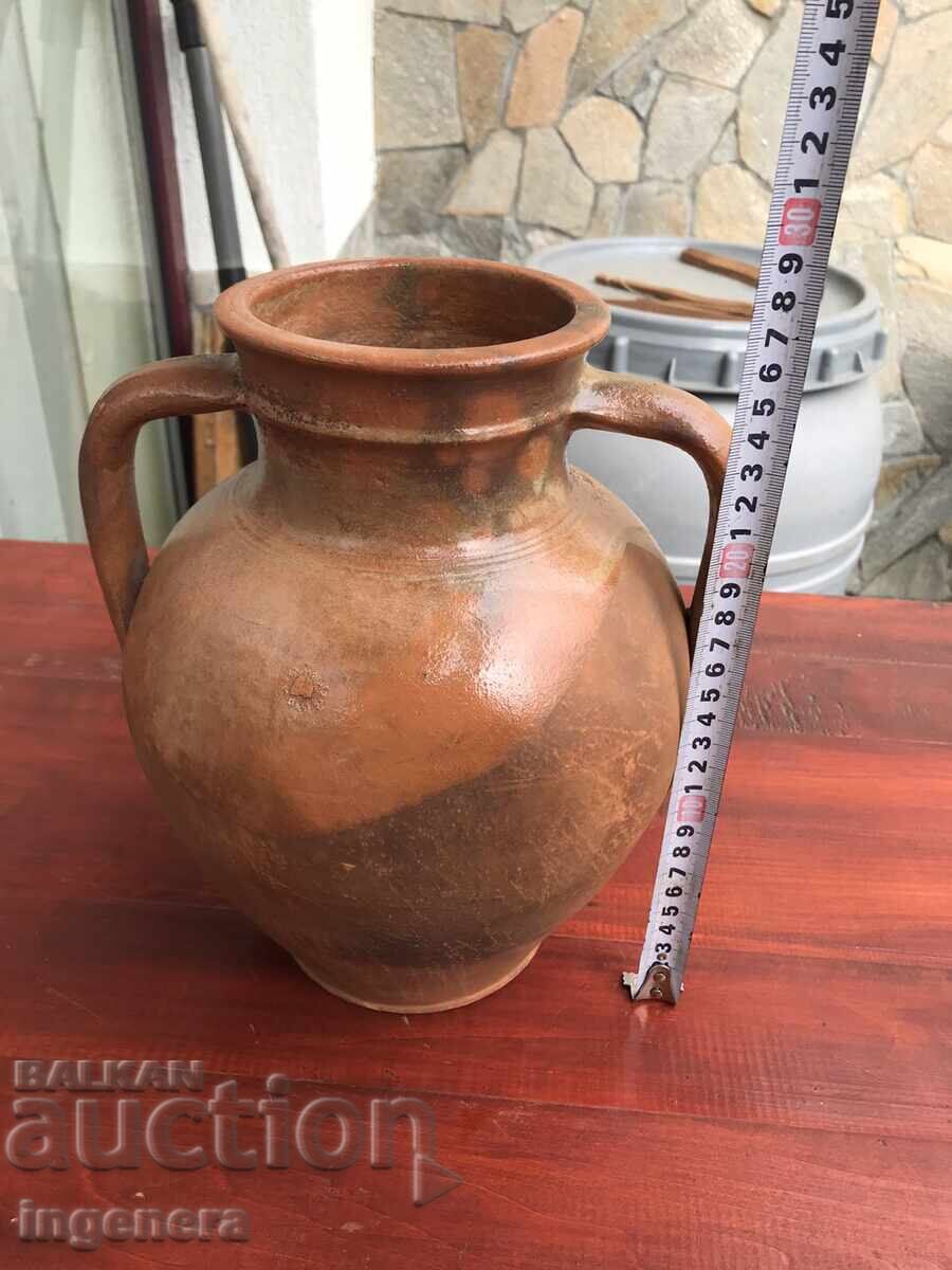 ДЕЛВА СТАРИННА КЕРАМИКА ГЛЕЧ ЗА ИНТЕРИОР ИЛИ ЗА ПОЛЗВАНЕ-4.5 с цена 45.00 лв. | € 23.01 ДЕЛВА СТАРИННА КЕРАМИКА ГЛЕЧ ЗА ИНТЕРИОР ИЛИ ЗА ПОЛЗВАНЕ-4.5 с цена 45.00 лв. | € 23.01