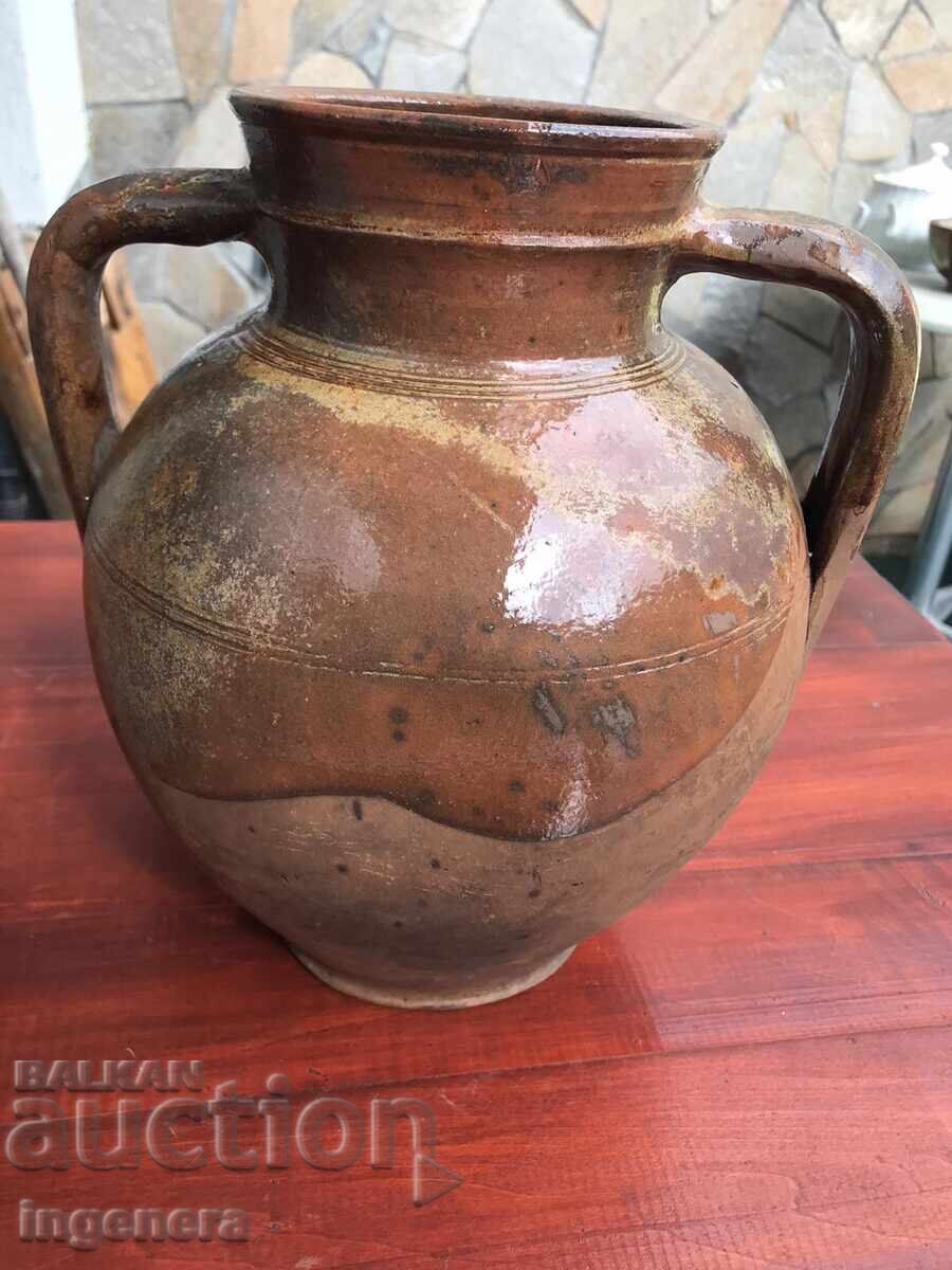 Old Ceramic Jug for Interior or Use - 5 BGN Old Ceramic Jug for Interior or Use - 5 BGN