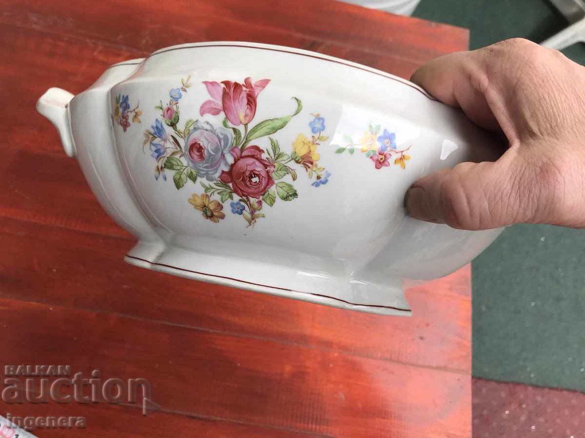 Porcelain Soup Tureen with price 11.00 BGN | € 5.62