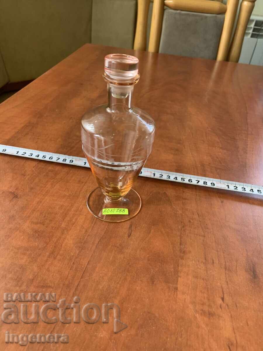 ШИШЕ ГАРАФА ЧАША ТЪНКОСТЕННА ОРНАМЕНТИ ГРАВИРАНА ОТ СОЦА-250 с цена 35.00 лв. | € 17.90