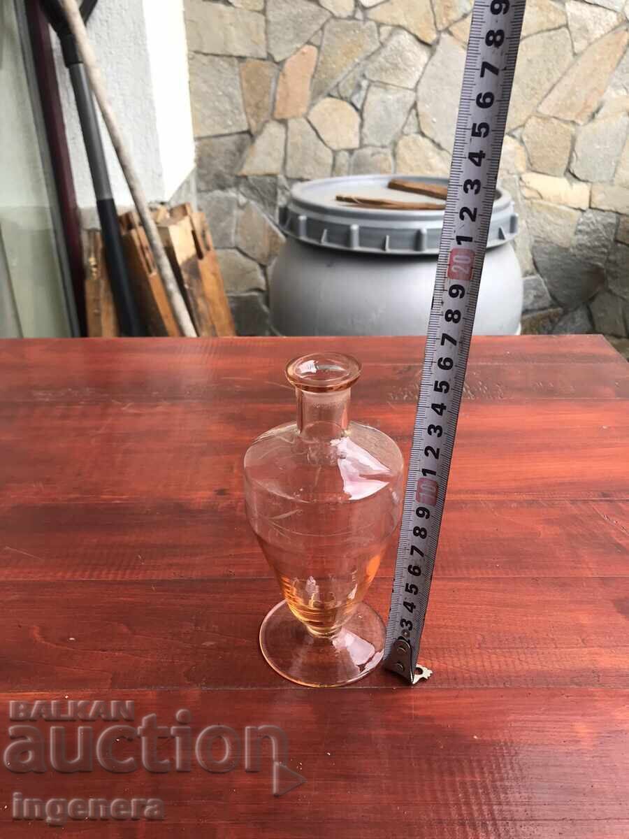 ШИШЕ ГАРАФА ЧАША ТЪНКОСТЕННА ОРНАМЕНТИ ГРАВИРАНА ОТ СОЦА-250 - 6