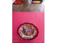 Miniatură, farfurie Limoges