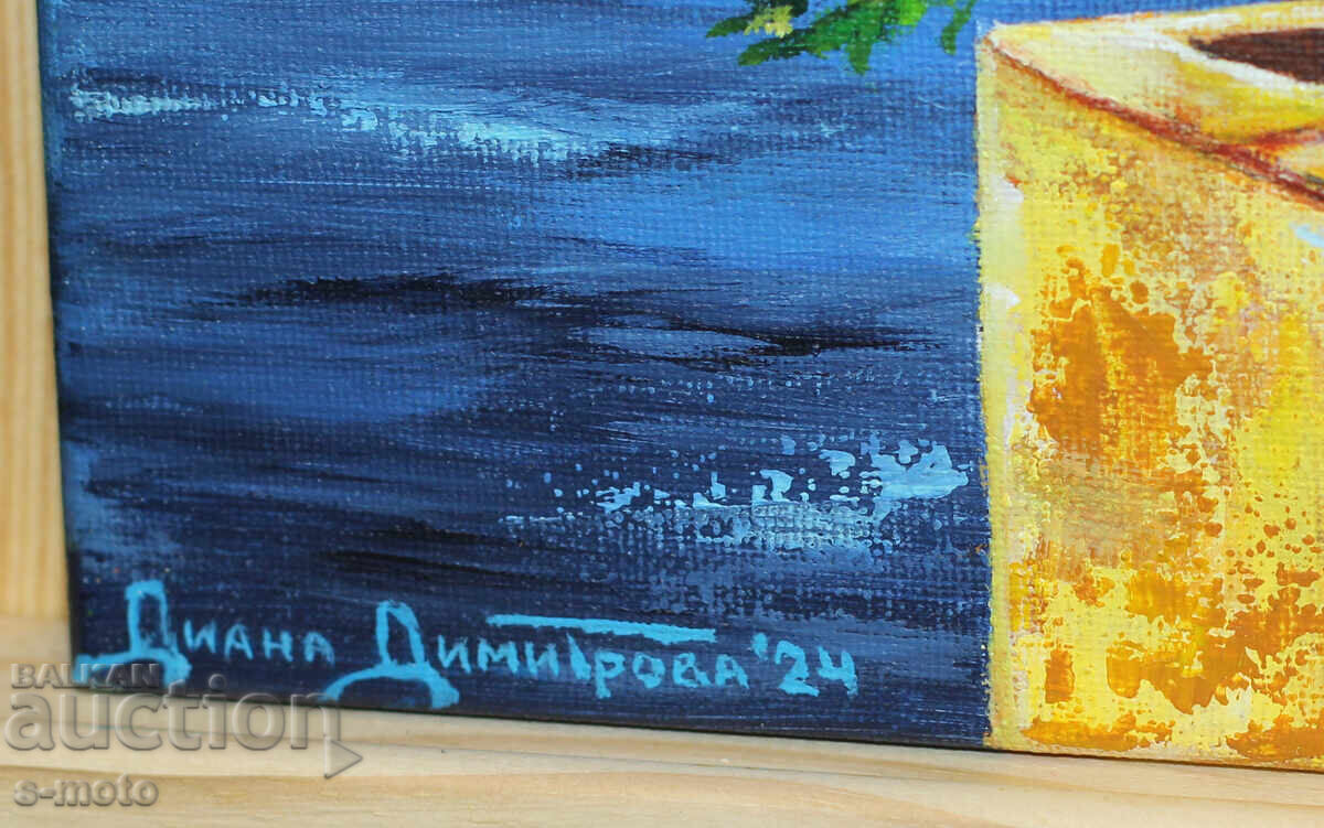 Съвременна картина акрил "Морски пейзаж" - 7