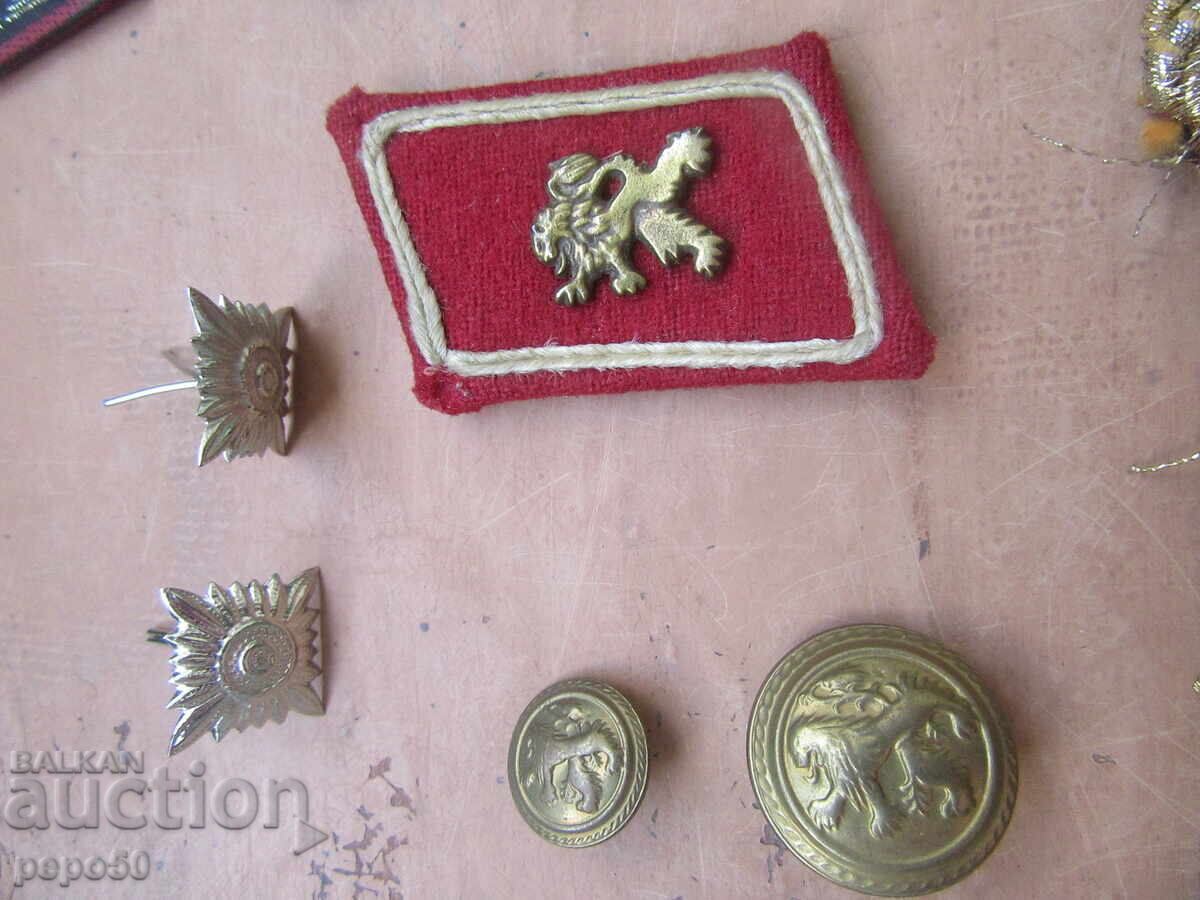 ΠΑΛΑΙΑ ΣΤΡΑΤΙΩΤΙΚΑ ΕΞΑΡΤΗΜΑΤΑ - 14 τμχ με τιμή 22.00 BGN | € 11.25