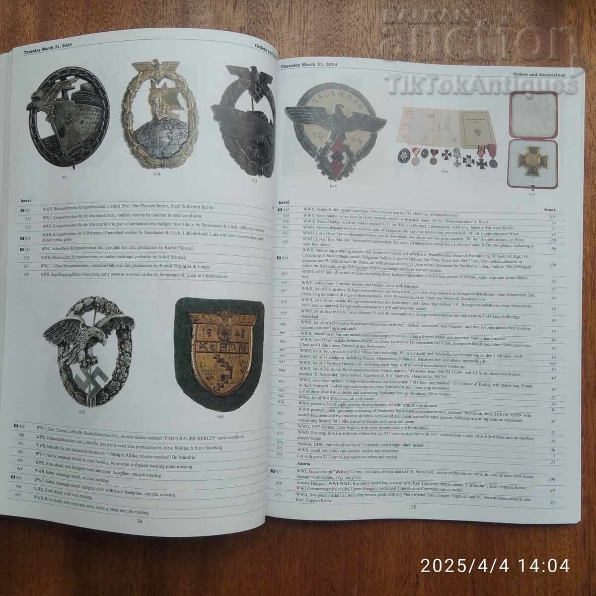 Carte de licitație despre Armata și armamentul secolului 20 - 6