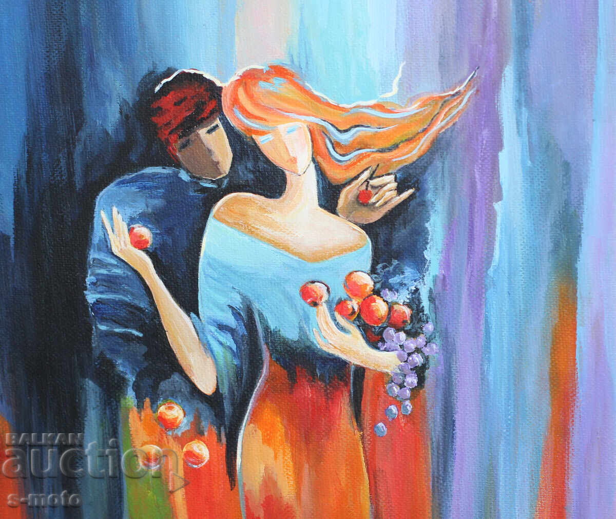 Contemporary acrylic painting "Love" - 5