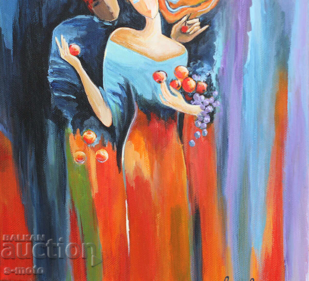 Contemporary acrylic painting "Love" - 6