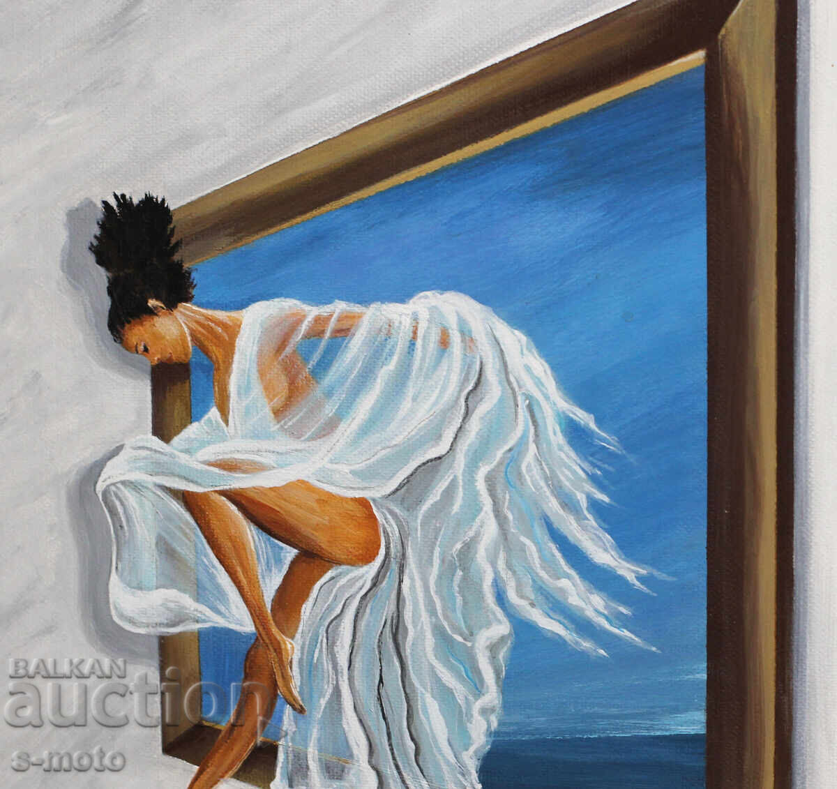 Tablou modern acrilic "Blândețe" - 5 Tablou modern acrilic "Blândețe" - 5