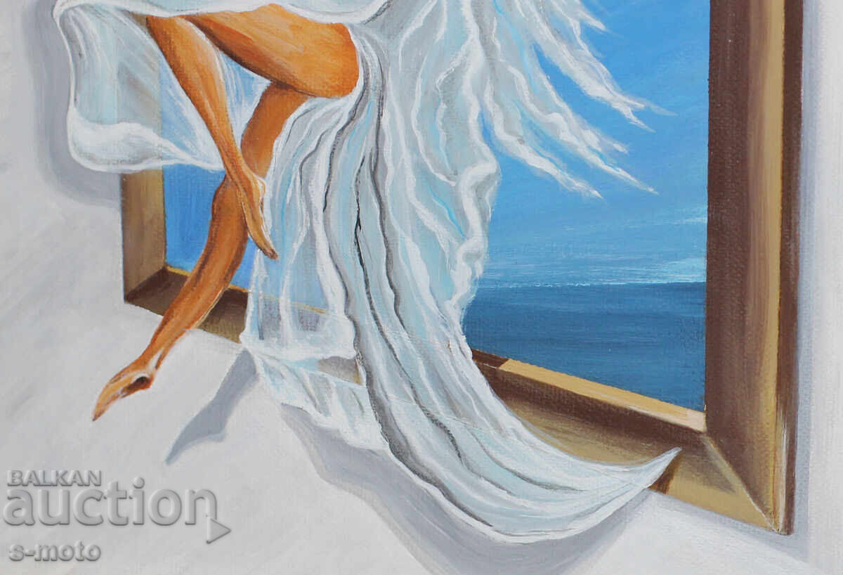 Tablou modern acrilic "Blândețe" - 6 Tablou modern acrilic "Blândețe" - 6