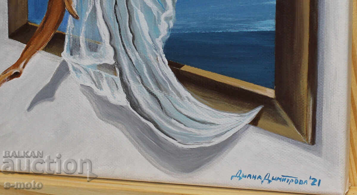 Tablou modern acrilic "Blândețe" - 7 Tablou modern acrilic "Blândețe" - 7