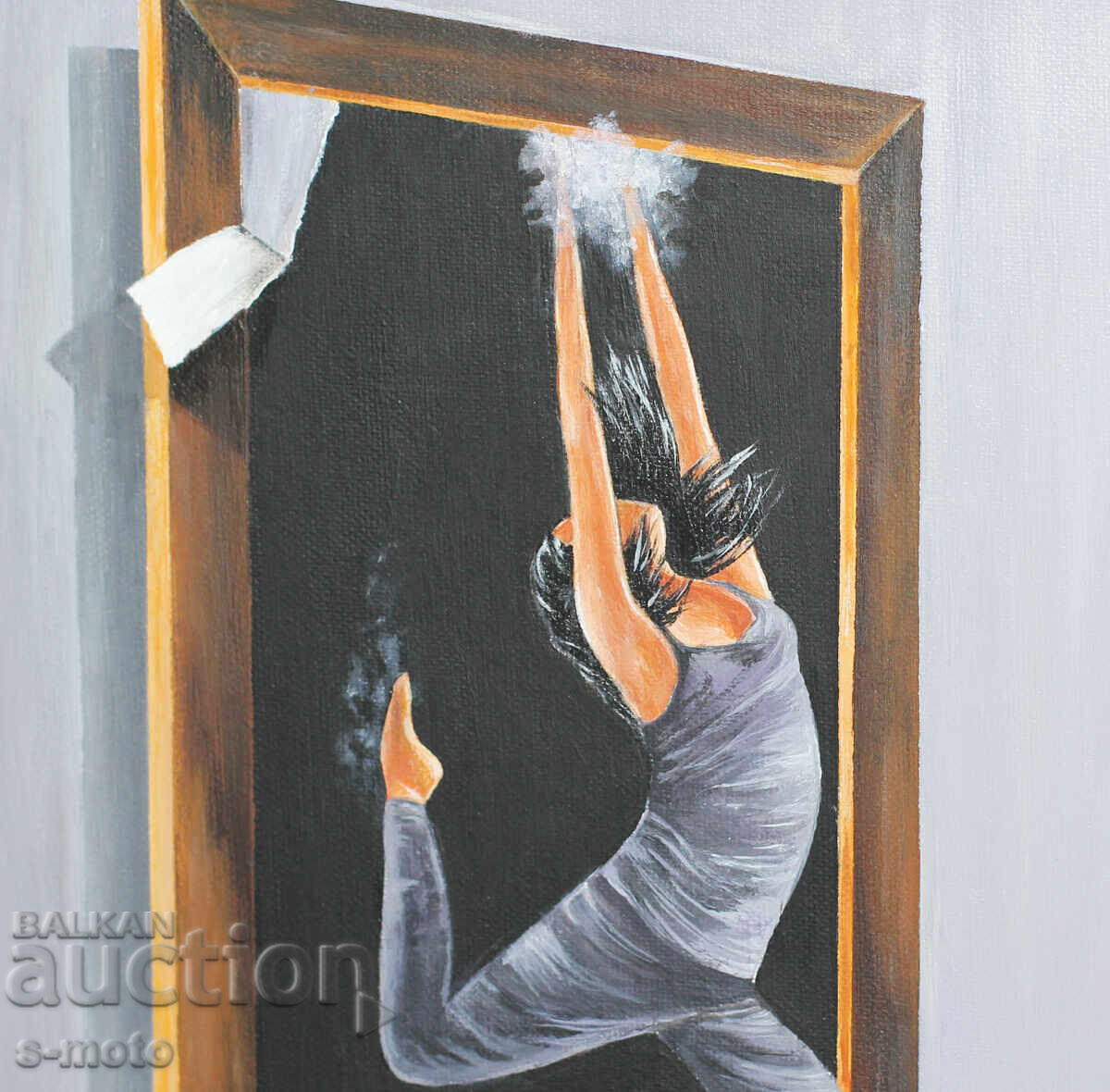 Contemporary acrylic painting "Without Borders" - 5