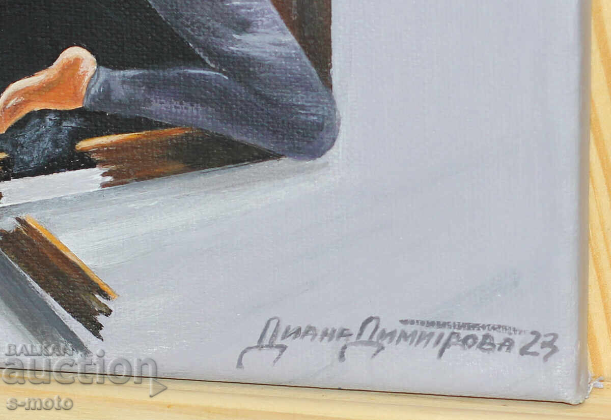 Contemporary acrylic painting "Without Borders" - 7