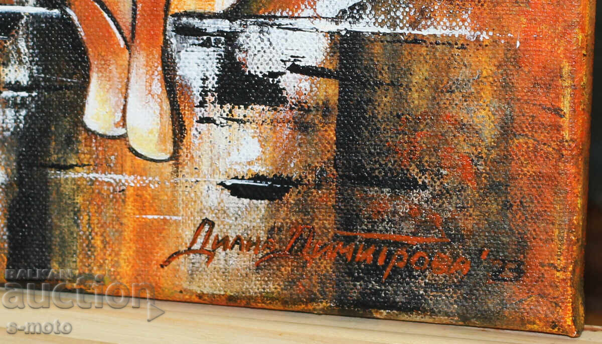 Contemporary acrylic painting "Thought" - 7