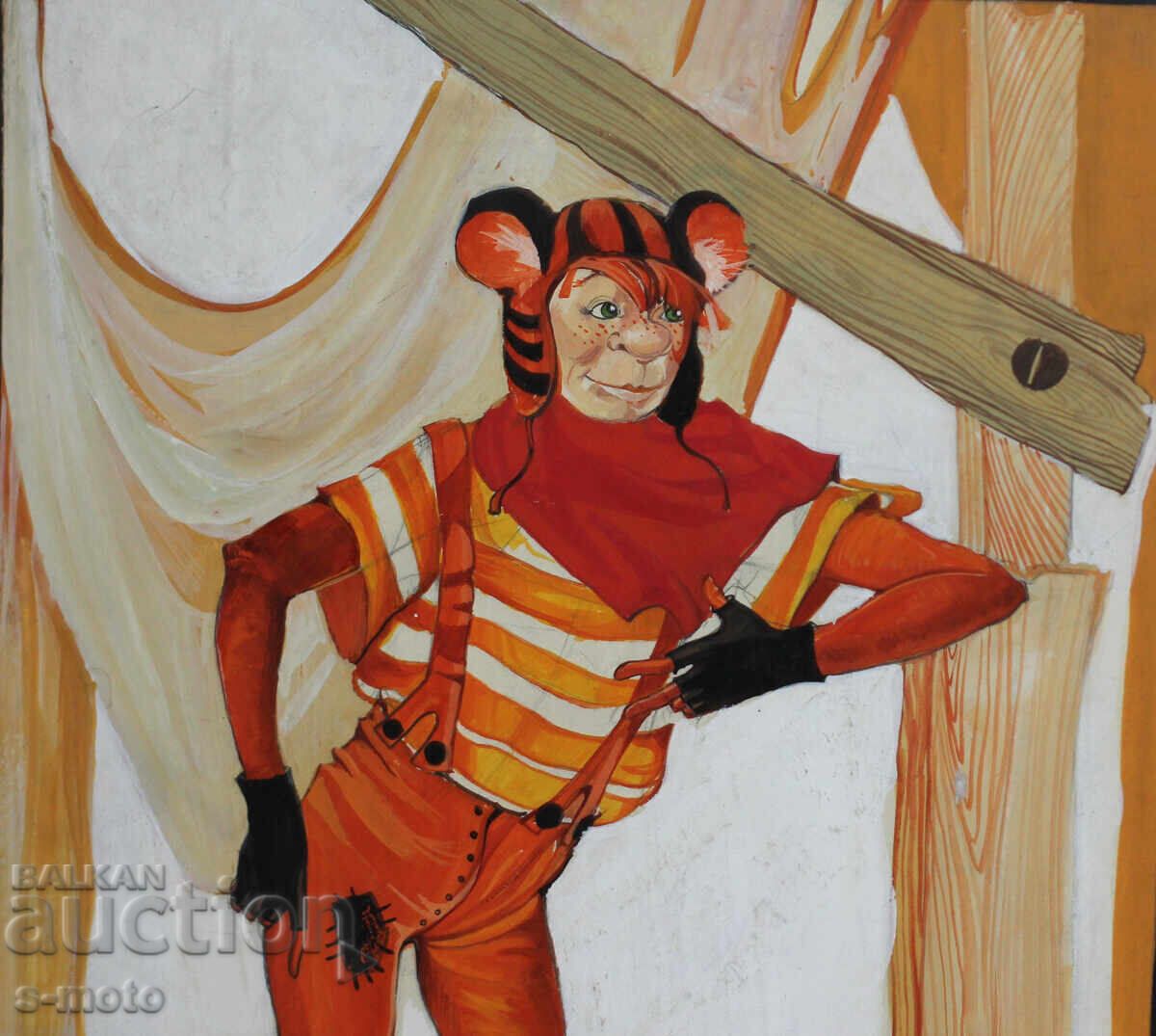 Доставка на Картина гваш сценография детски театър