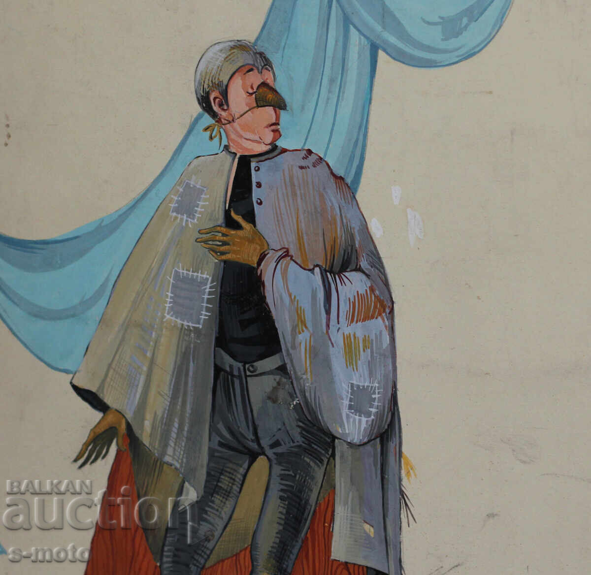 Картина гваш сценография детски театър - 5 Картина гваш сценография детски театър - 5