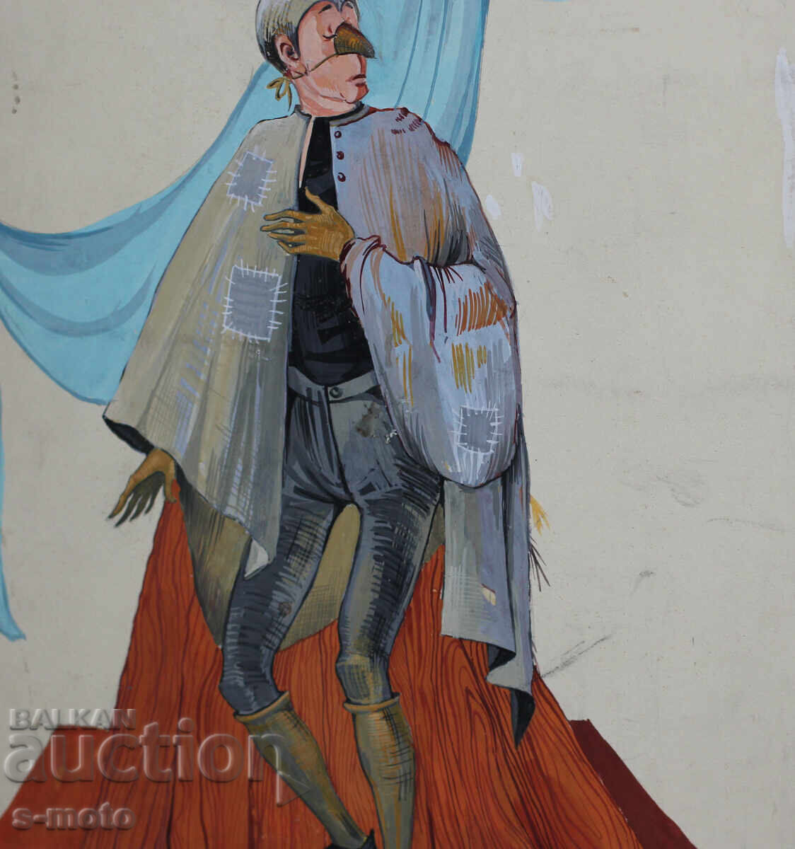 Картина гваш сценография детски театър - 6 Картина гваш сценография детски театър - 6