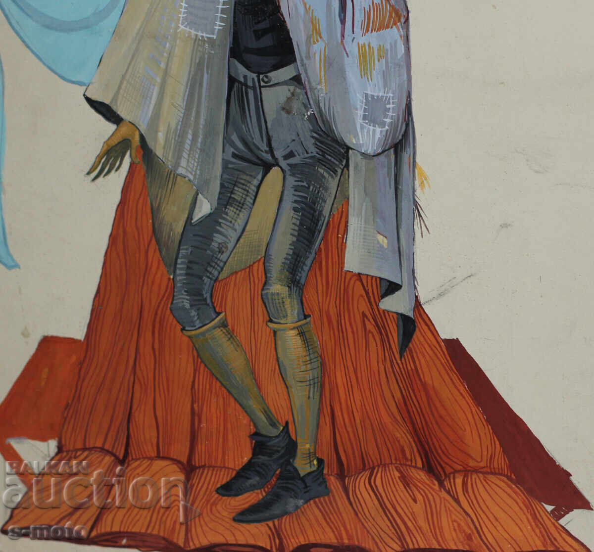 Картина гваш сценография детски театър - 7 Картина гваш сценография детски театър - 7