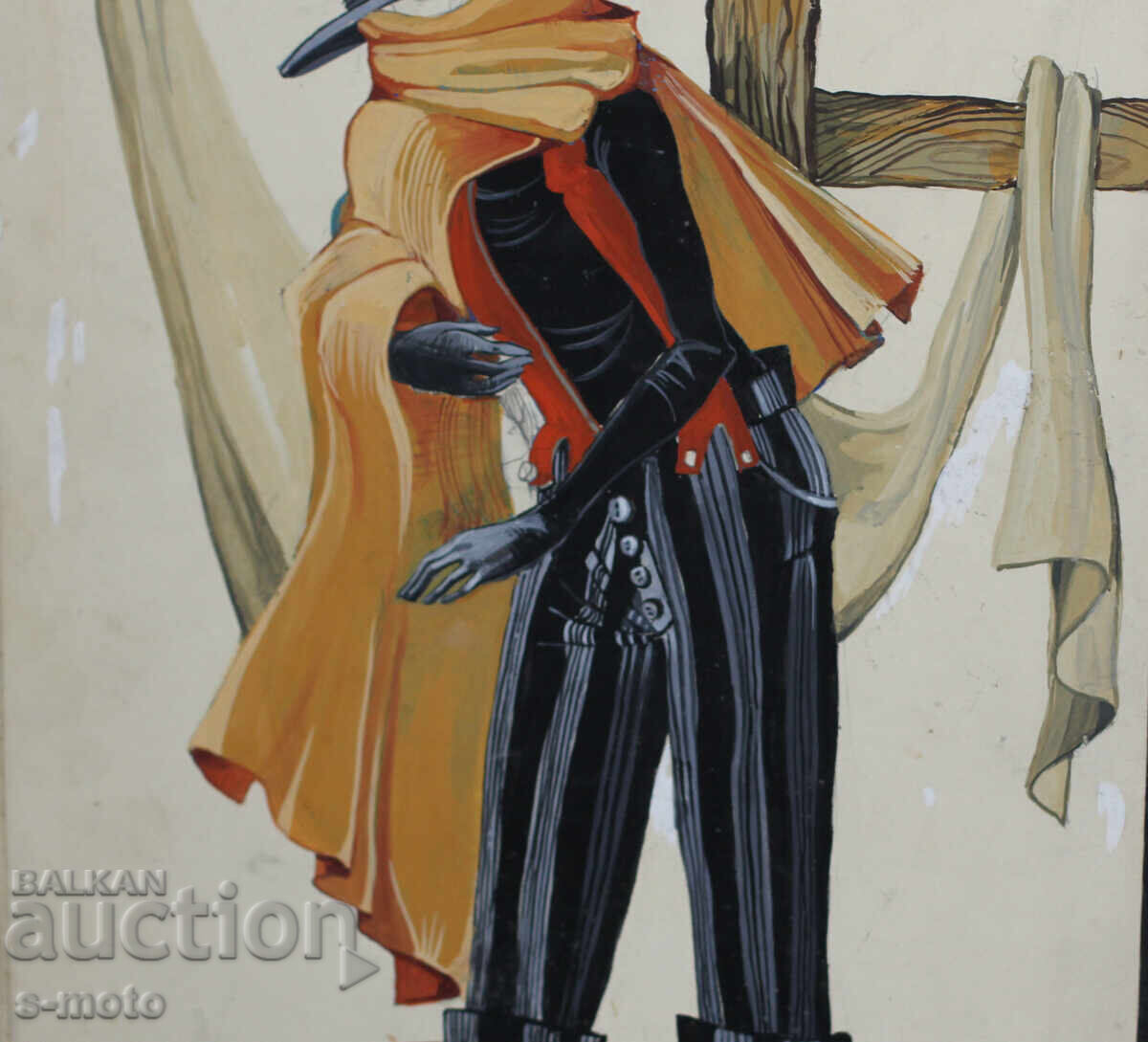 Πίνακας γκουάς σκηνογραφία παιδικού θεάτρου - 5 Πίνακας γκουάς σκηνογραφία παιδικού θεάτρου - 5