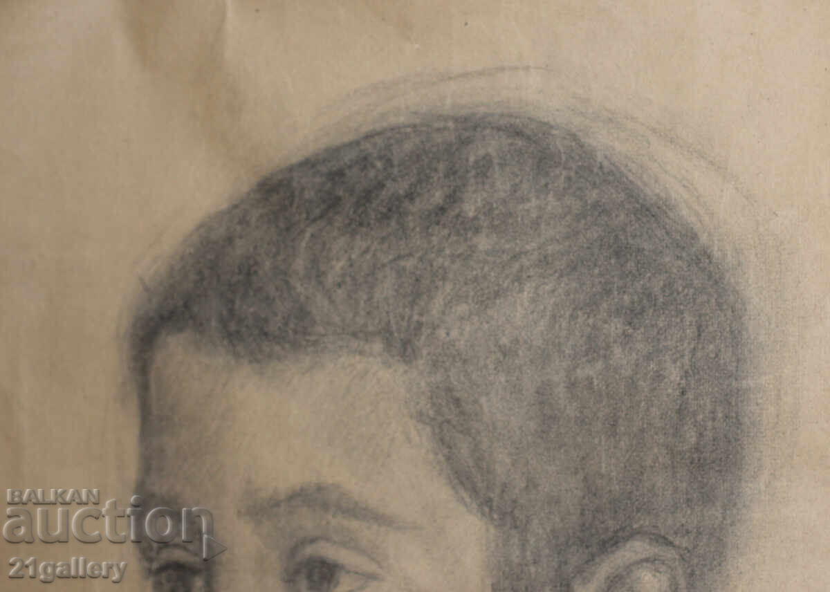Livrarea Lyubomir Staĭkov, risunka s moliv, portret na dete Livrarea Lyubomir Staĭkov, risunka s moliv, portret na dete