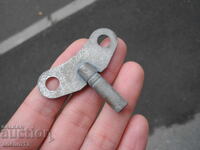 OLD KEY WALL OR FIREPLACE CLOCK KEY