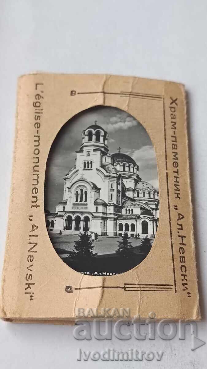 Mini-cartonașe cu Catedrala Alexandar Nevski