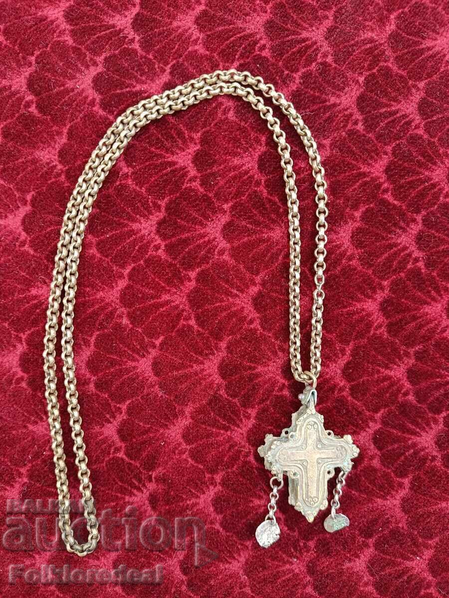 Cruce de argint pentru portul din Prilep, Bitola și Mariovo cu preț 700.00 BGN | € 357.90 Cruce de argint pentru portul din Prilep, Bitola și Mariovo cu preț 700.00 BGN | € 357.90