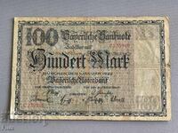Reich Banknote - Germany - 100 Marks (Bavaria) | 1922