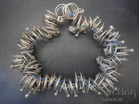 Cleme metalice vechi, 50 bucăți