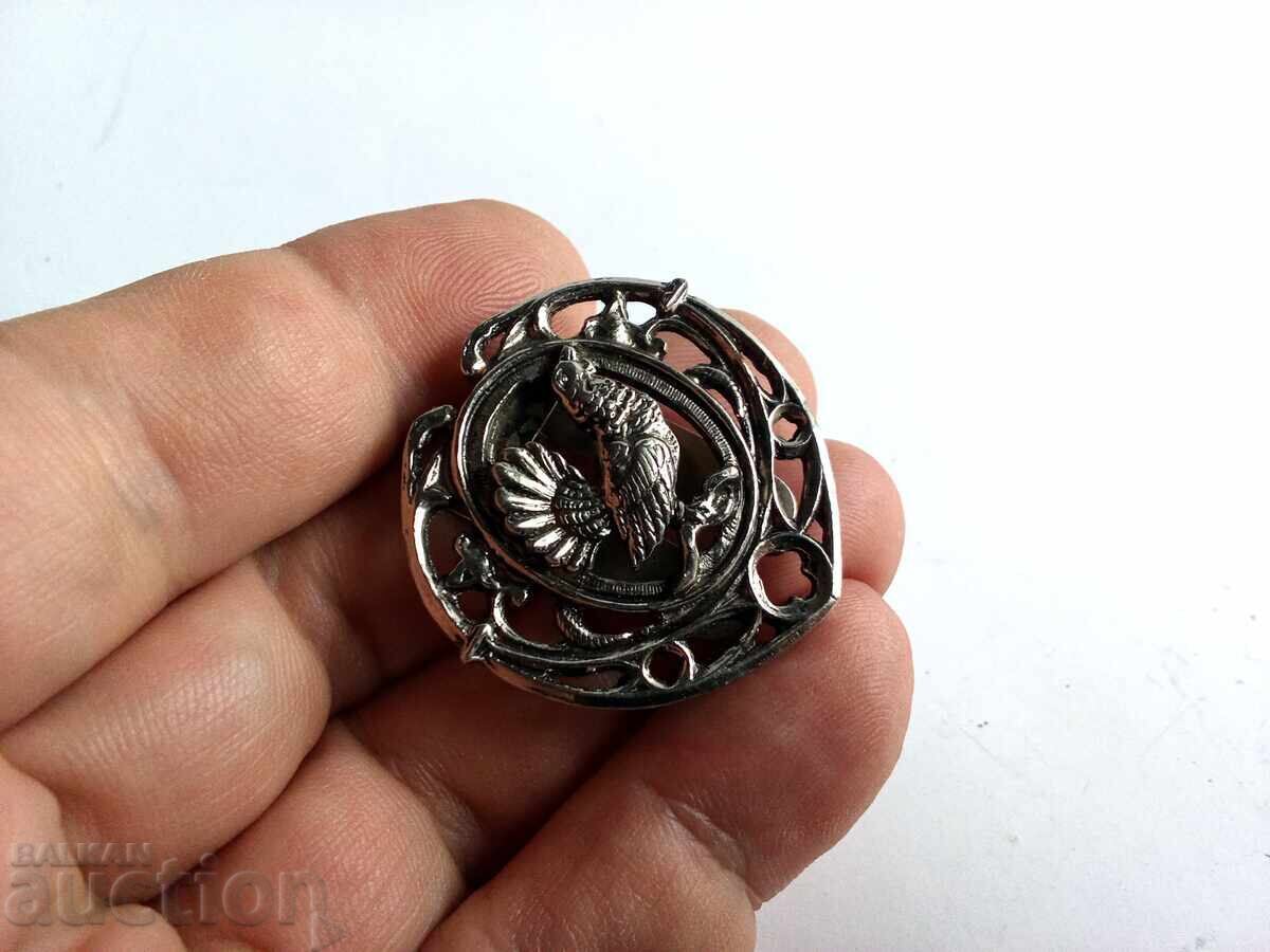 Стара посребрена щипка за БАНКНОТИ пари