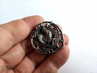 Стара посребрена щипка за БАНКНОТИ пари