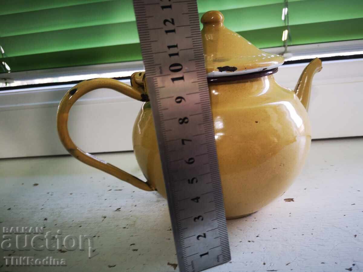 Μικρό σμαλτένιο τσαγιερό - 6