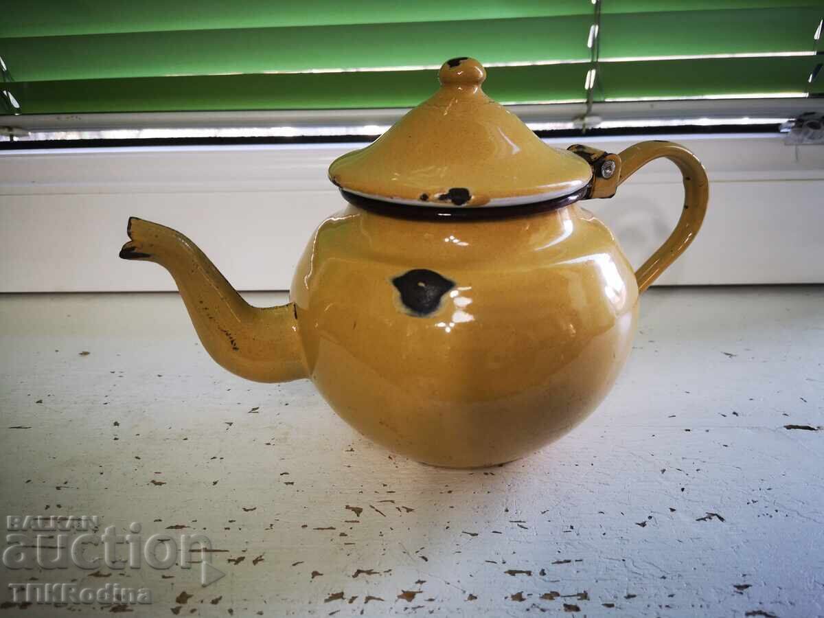 Μικρό σμαλτένιο τσαγιερό